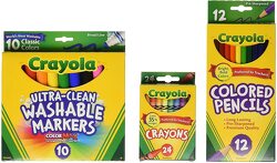 Class Set Of Coloring Supplies
